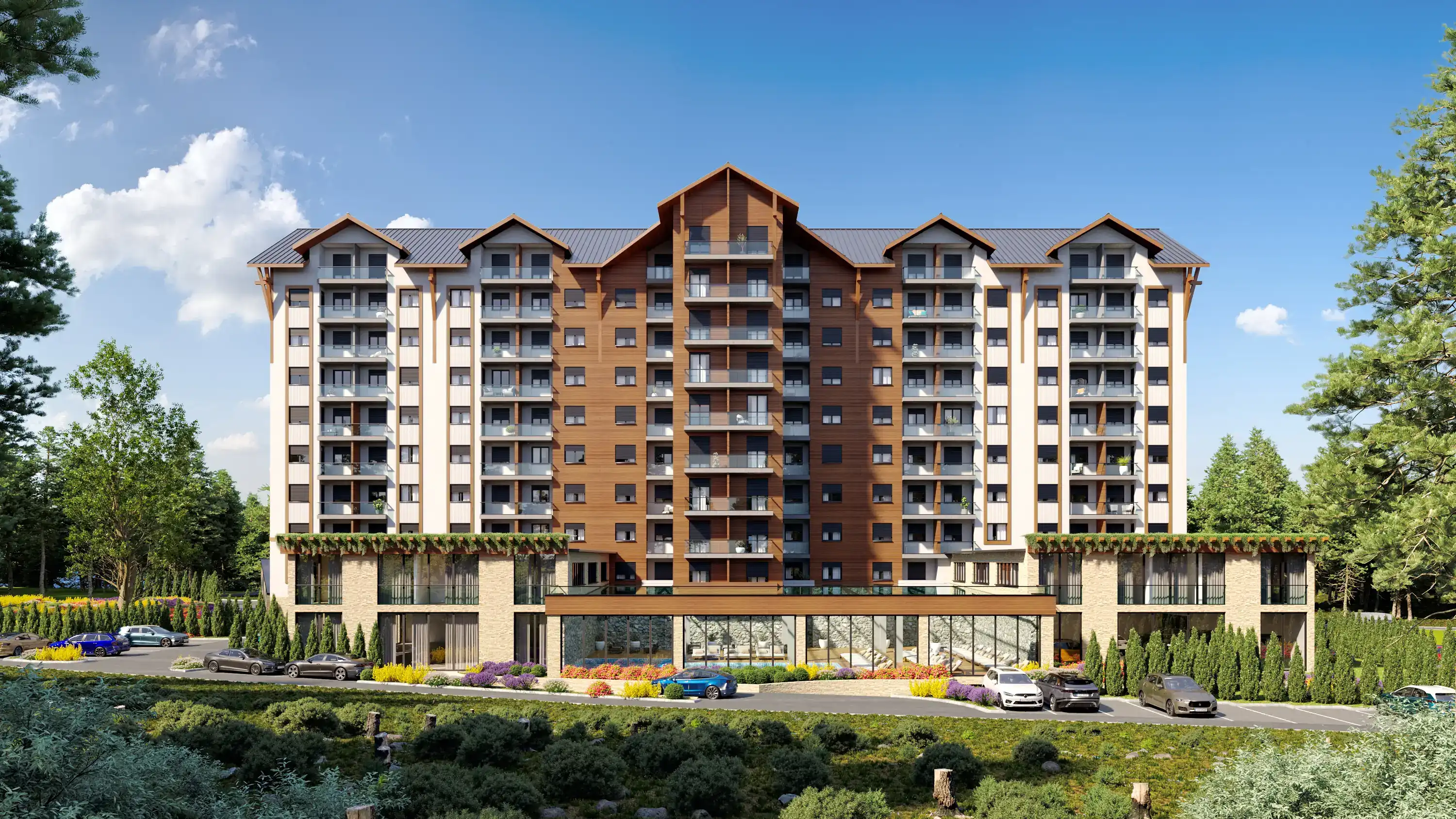 Bloom pogled na planinu